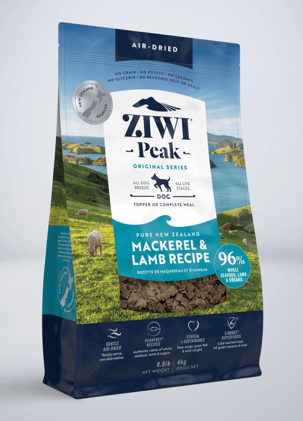 ZIWI Peak Grain Free Air-Dried Mackerel and Lamb Dry Dog Food For Discount - Image 4