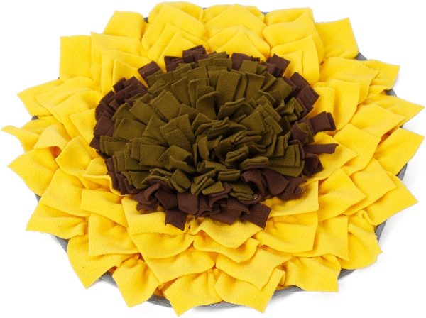 Injoya Sunflower Snuffle Mat for Dogs & Cats For Sale