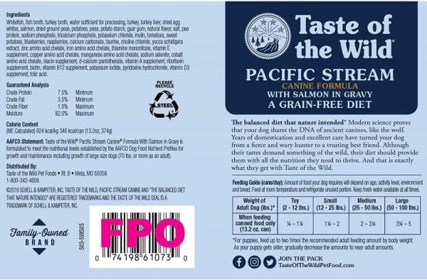 Taste Of The Wild Pacific Stream Canned Dog Food Online - Image 4