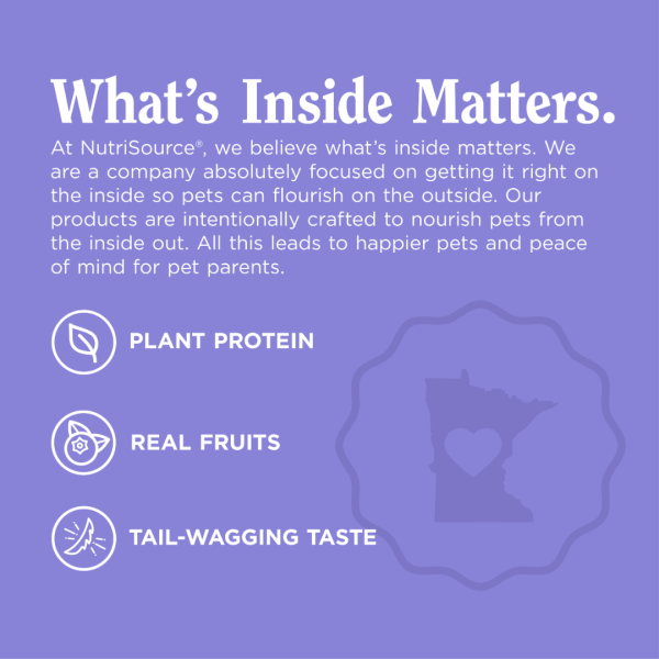 NutriSource Nutty Butter Bites Peanut Butter & Apple Dog Treats Discount - Image 3