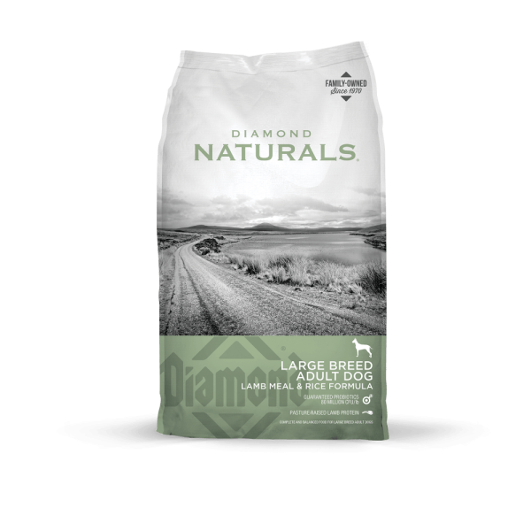 Diamond Naturals Large Breed Lamb & Rice Formula Adult Dry Dog Food Online now