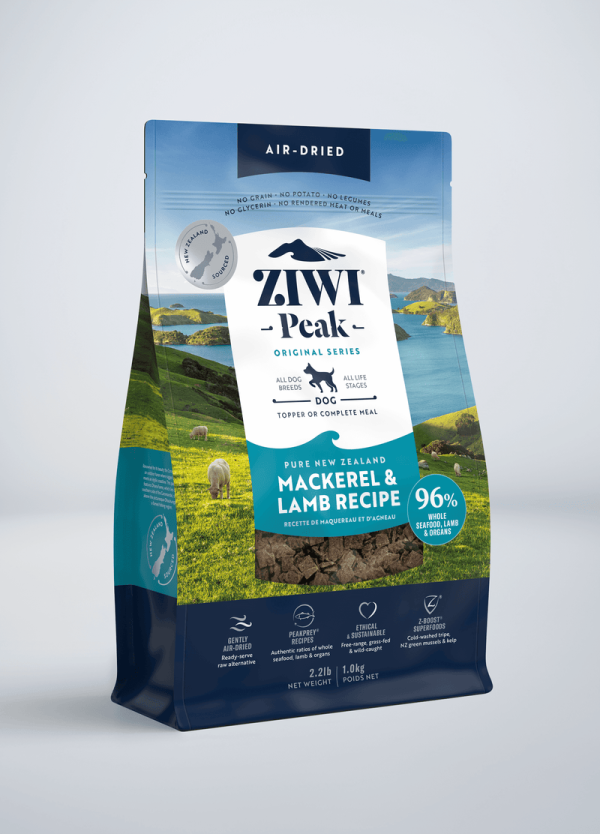 ZIWI Peak Grain Free Air-Dried Mackerel and Lamb Dry Dog Food For Discount - Image 2